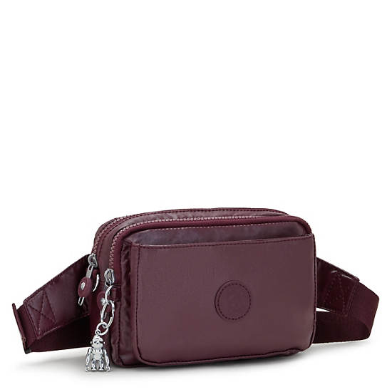 Kipling Abanu Multi Metallic Convertible Crossbody Táska Bordó | HU 1029OK